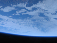 View from SpaceShipOne
